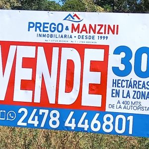 En venta: 30 hectáreas de campo con  cantera en la  Ciudad de Arrecifes a 400m de Autopista RN 8