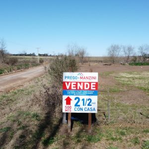 En venta quinta 2,5 hectáreas aprox. La Luisa Capitán Sarmiento