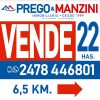 En venta: 22 hectáreas agrícolas a 6.5km de Paraje La Colorada, 14km de Ciudad de Capitán Sarmiento