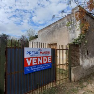 En venta terreno de 1.000m2 con edificación, zona céntrica, Av. Presidente Perón 834