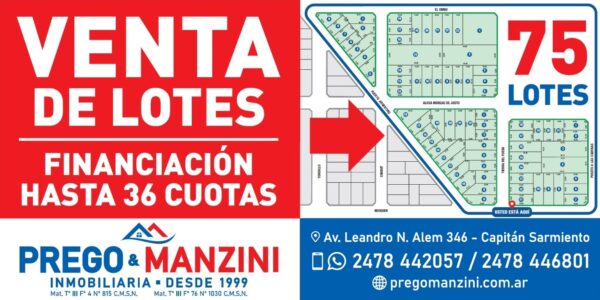 EN VENTA: “Loteo La tropilla” 75 parcelas desde U$S11.500, Capitán Sarmiento, Buenos Aires - Imagen 8